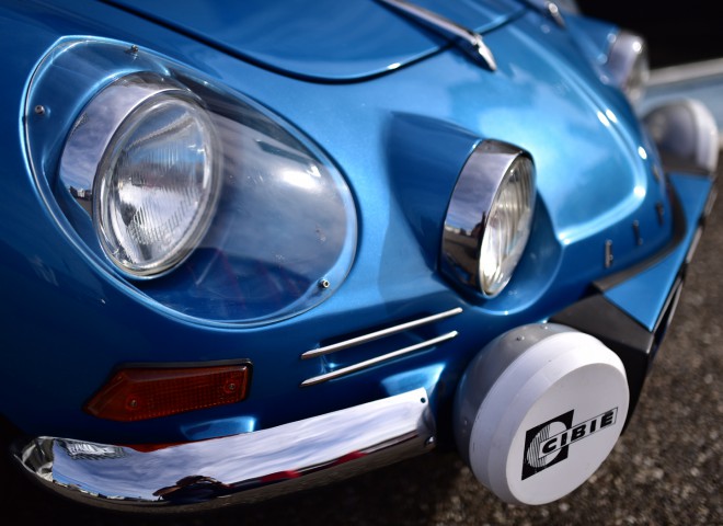 Alpine A110, gros plan