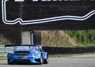 Porsche GT3 sur le circuit