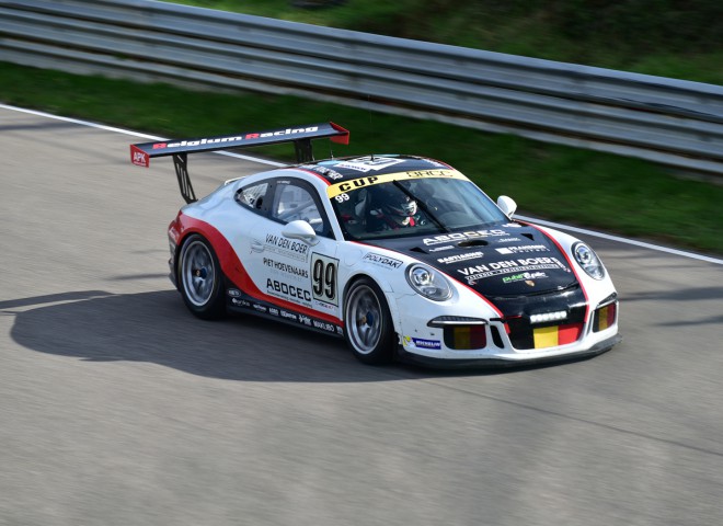 Porsche GT3 en piste