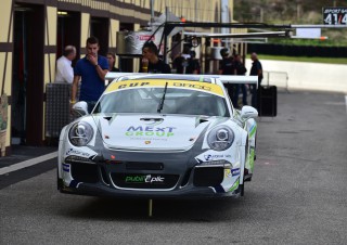 Porsche sur vérins