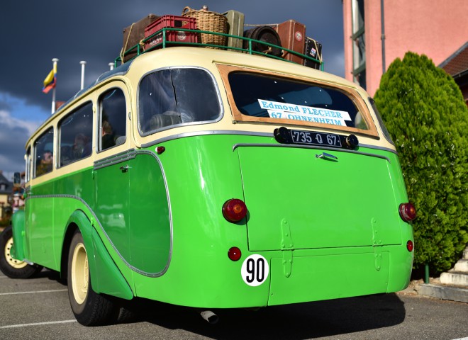 Autocar Saurer 1939, carrosserie Gangloff