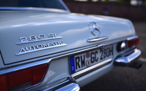 Mercedes 280 SL Pagode, détail
