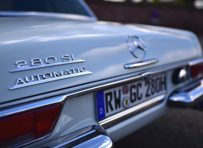 Mercedes 280 SL Pagode, détail