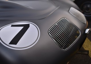 Porsche 550 Spyder, grilles moteurs