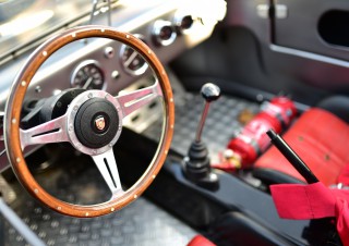 Porsche 550 spyder, cockpit