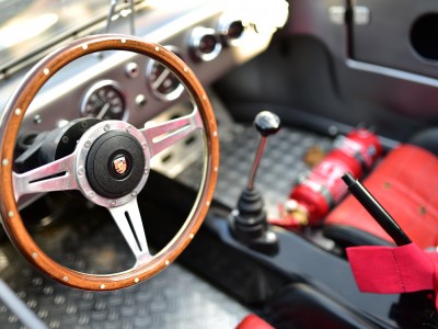 Porsche 550 spyder, cockpit