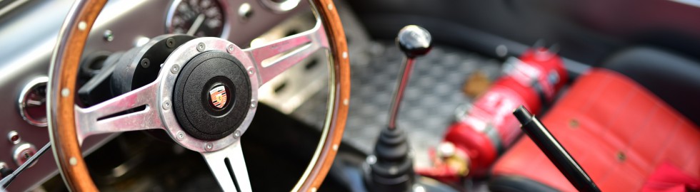 Porsche 550 spyder, cockpit