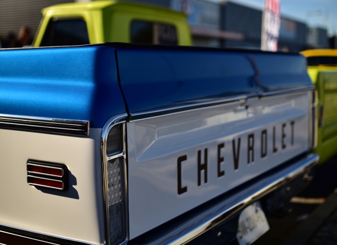 Pick-up Chevrolet C10 détail arrière