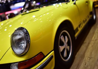 Porsche 911 Carrera RS 2.7, gros plan