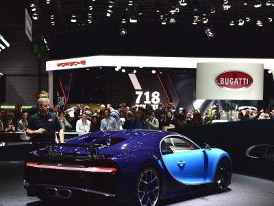 Bugatti Chiron, première mondiale