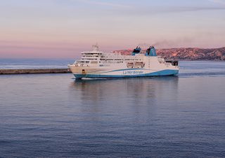 Port de Marseille au lever du jour
