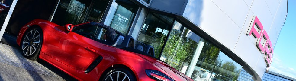 Lancement Porsche 718 Boxster