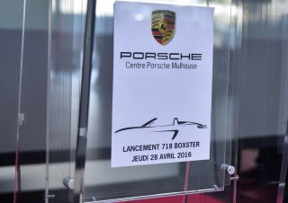 Lancement 718 Boxster