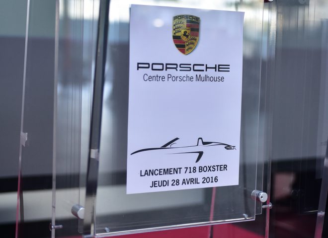 Lancement 718 Boxster