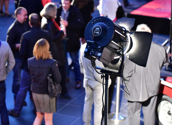 Projecteur braqué sur Porsche