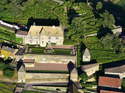 Château de Marqueyssac, vue aérienne