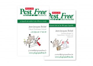 Carte de visite Pest Free